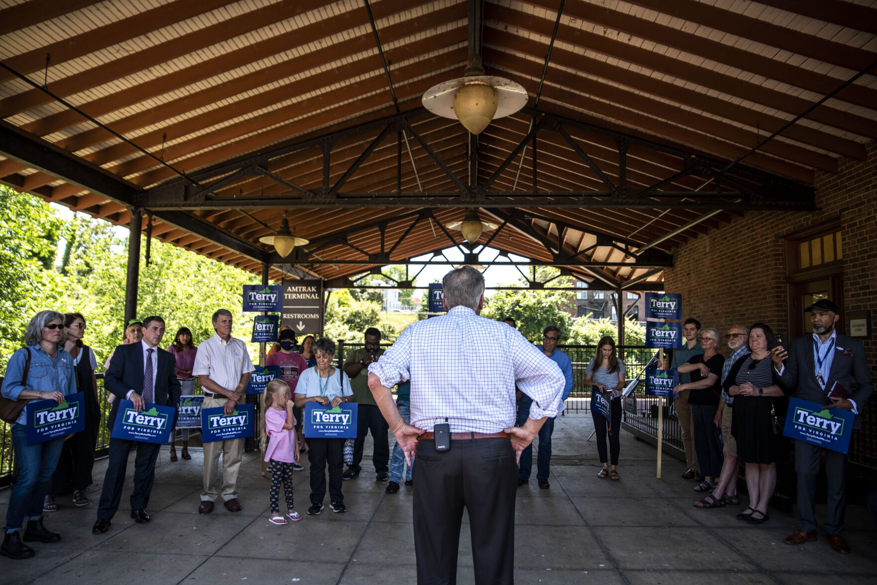Terry McAuliffe in Lynchburg
